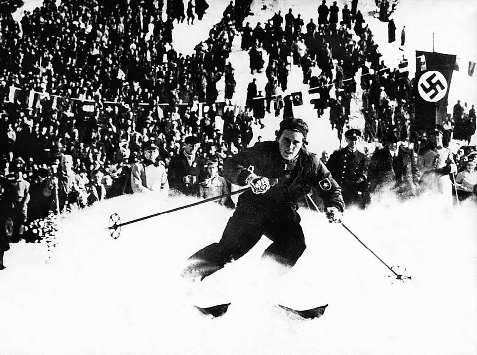 Olympiasiegerin 1936 in Garmisch-Parte...ernationalen Frauensports aufgenommen.  | Foto: dpa