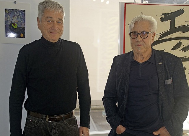 Camill Behrle (links) und Bernhard Moog  | Foto: Ilona Huege