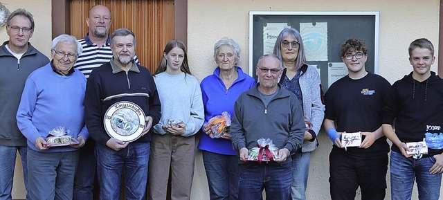 Der Sportschtzenverein Dittishausen h...Hall, Till Meister und Leon Larberg.    | Foto: Veranstalter