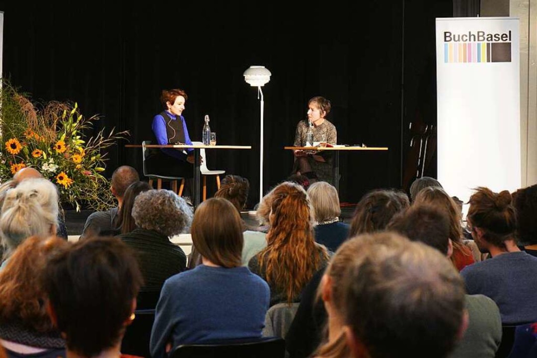 Der Unionssaal im Volkshaus Basel ist ...rag am Freitagnachmittag voll besetzt.  | Foto: Lisa Petrich