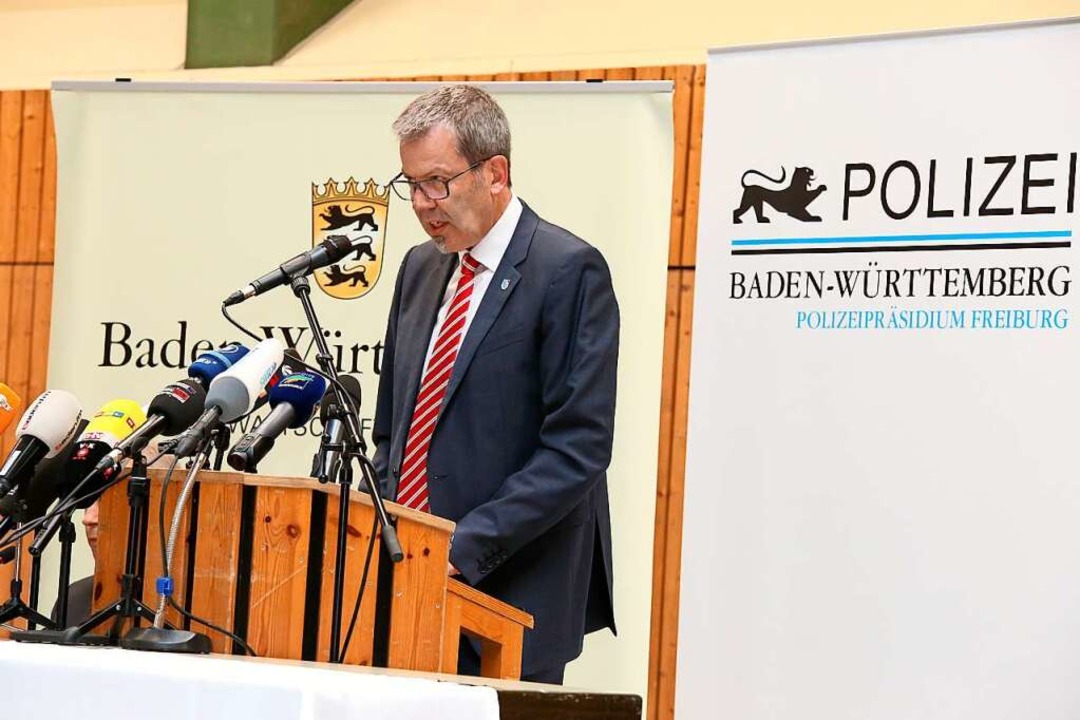 Peter Egetemaier in der Endinger Stadt...sterreich einen Mord begangenen hatte.  | Foto: Hans-Peter Ziesmer