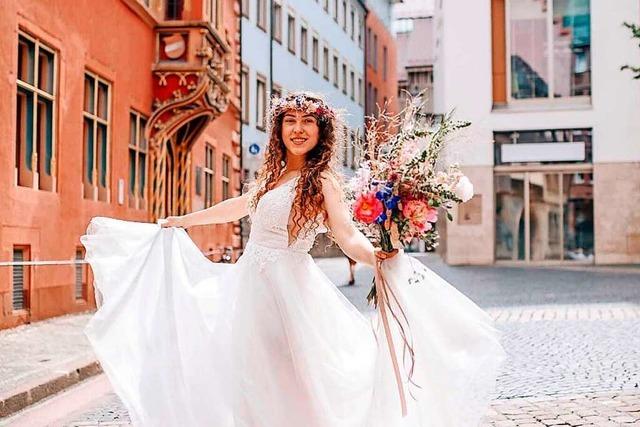 In Kirchzarten gibt es eine Second-Hand-Brautboutique