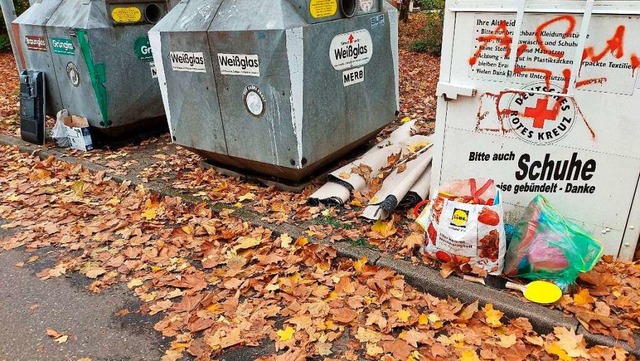 Illegal abgelegter Müll wie in der Römerstraße ist ein Problem. | Foto: Privat Illegal abgelegter Müll wie in der Römerstraße ist ein Problem. | Foto: Privat