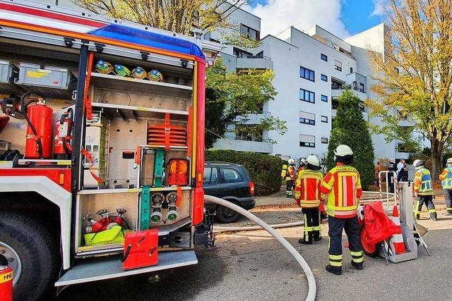 Zwei Verletzte bei Wohnungsbrand in Gundelfingen