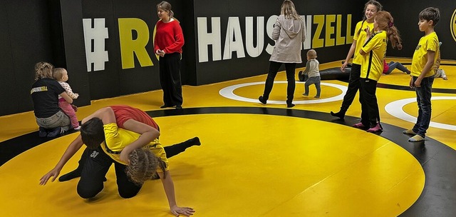 In den Vereinsfarben schwarz und gelb ...r allem Kinder und Jugendliche nutzen.  | Foto: Hans-Jrgen Hege