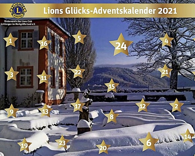 Lions-Adventskalender 2021  | Foto: Wolfram Hartig