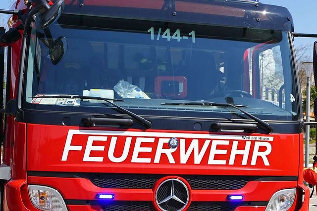Die Feuerwehren aus Maulburg und Schopfheim rckten aus.  | Foto: Victoria Langelott