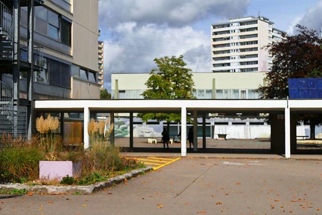Das Georg-Bchner-Gymnasium mit der F...uden stehen umfassende Sanierungen an.  | Foto: Ingrid Bhm-Jacob