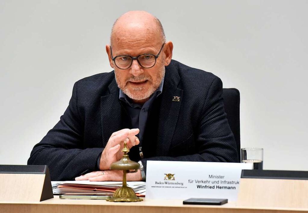 Landesverkehrsminister Winfried Herman...ss wir schnell Lösungen finden.&#8220;  | Foto: Thomas Kunz