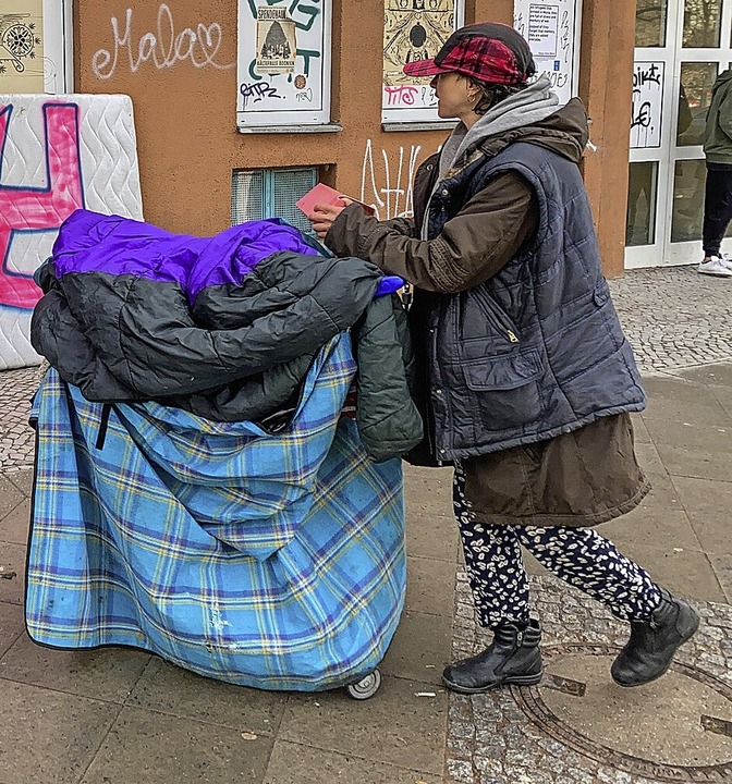 26 Prozent der Obdachlosen in Berlin sind Frauen.  | Foto: David Gannon (AFP)