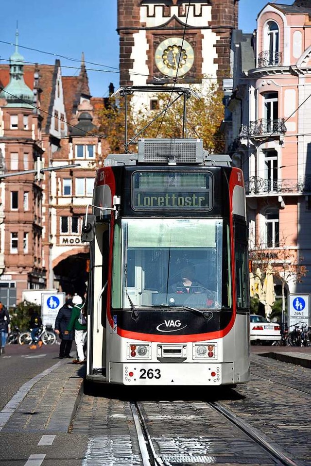 Freiburgs Straenbahnen sind beliebt.  | Foto: Thomas Kunz