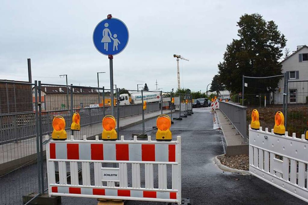 Die berfhrung der Heldelinger Strae...den grte Tiefbaumanahmen der Stadt.  | Foto: Hannes Lauber