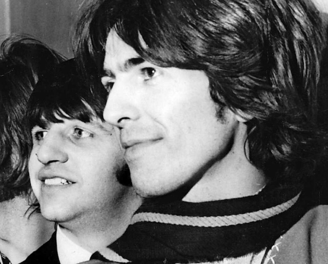 George Harrison (rechts) und Ringo Starr  | Foto: Lapresse (dpa)