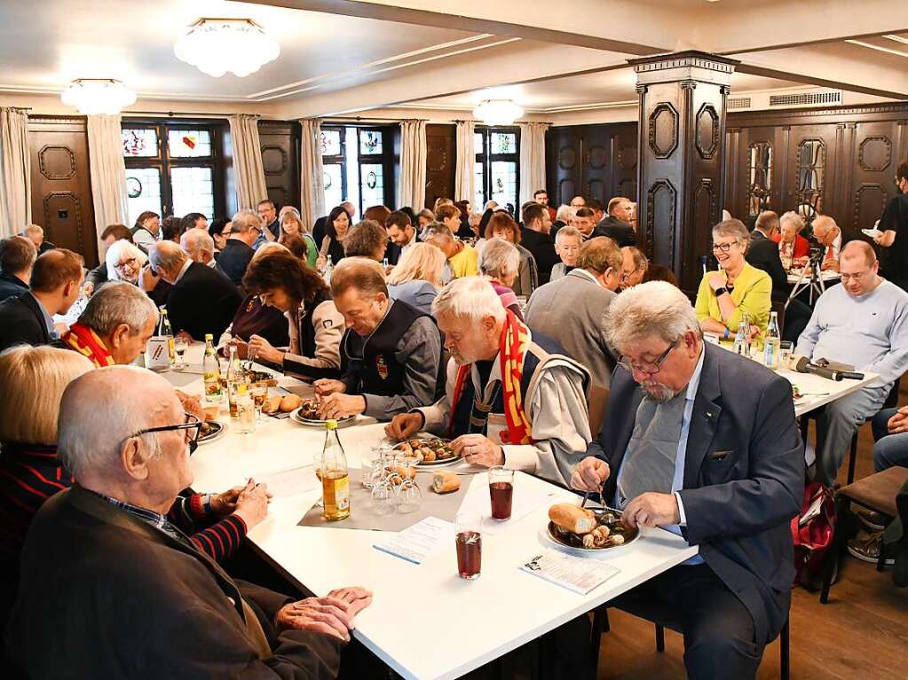 Schgge-Esse der Narrenzunft Lrrach im Lasser-Saal