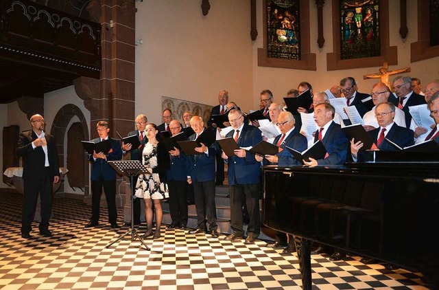 Kirchenchre aus ganze Baden singen beim Chorfest in Emmendingen.  | Foto: Privat