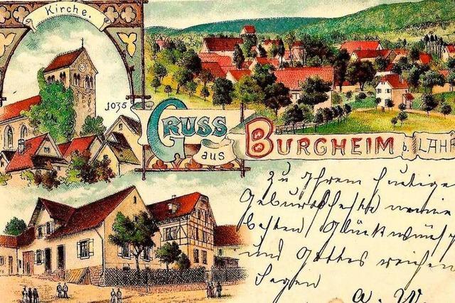 Fotos: So wurde der Lahrer Stadtteil Burgheim früher dargestellt