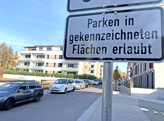 Eine klare Linie fhrt die Stadt bei d...och in eigens ausgewiesenen Bereichen.  | Foto: Nicolai Kapitz