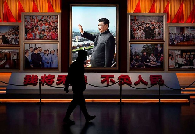 Fhrerkult um Chinas Staatschef  | Foto: NOEL CELIS (AFP)