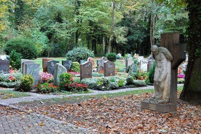 Auch in Weil am Rhein soll es naturnahe Grabfelder geben