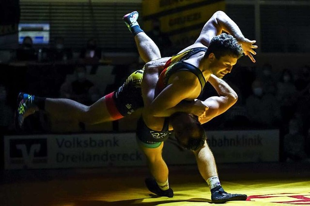 &#8222;Keinen Grund zu wechseln&#8220;...gegen Jonas Drr, WKG Weitenau-Wieslet  | Foto: Gerd Grndl