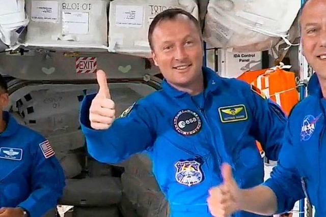 Der deutsche Astronaut Maurer ist auf der ISS angekommen