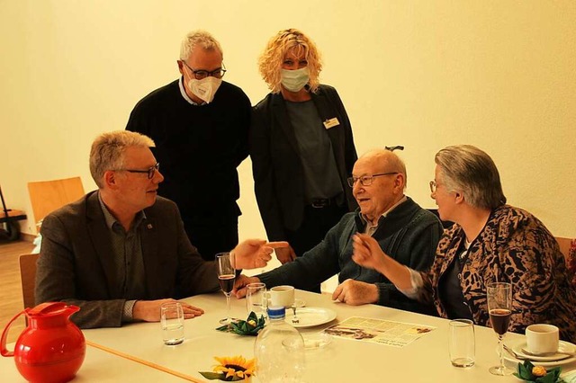 Geburtstagskaffee zum zehnjhrigen Bes...meindehaus Sankt Stephan in Gottenheim  | Foto: Mario Schneberg