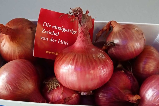 Die Zwiebel Hri-Blle wird erfolgreich direkt vermarktet.  | Foto: Yvonne Siemann