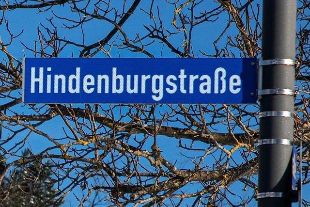 Rat in Denzlingen diskutiert ber Umbenennung der Hindenburgstrae