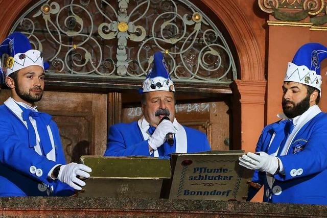 Fotos: Bonndorfer Pflumeschlucker erffnen die Fasnacht 21/22