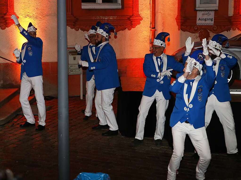 Das feierliche Prozedere der Vereidigung aller Hauptfiguren der Bonndorfer Fasnet darf bei keinem „11.11.“ fehlen.