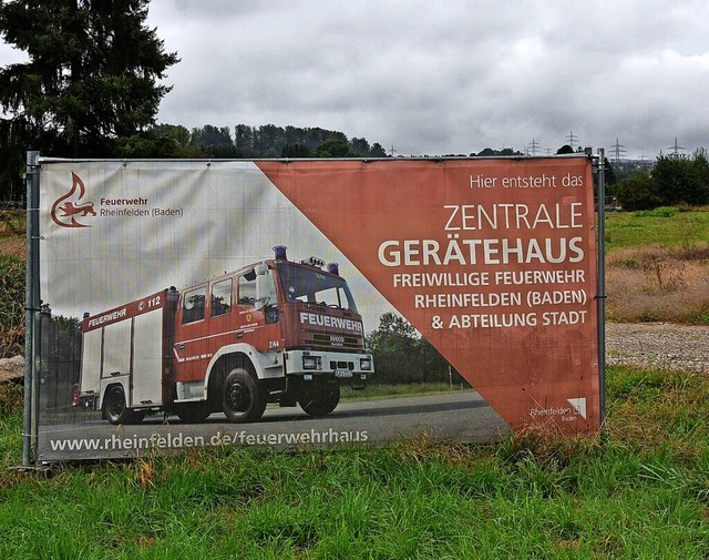 An der Rmerstrae soll das zentrale Gertehaus gebaut werden.  | Foto: Heinz und Monika Vollmar