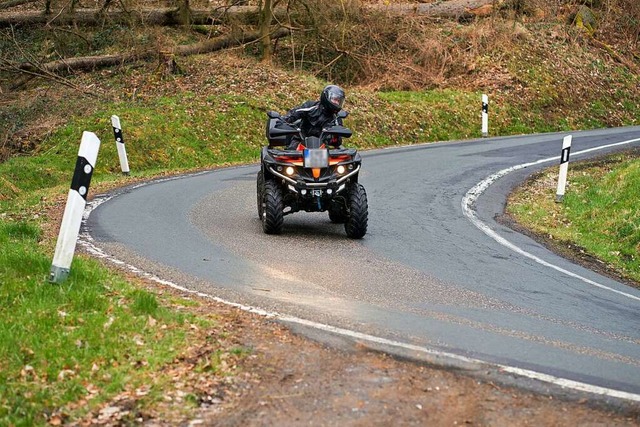 &#8222;Das Quad habe ich mehrmals gese...0;, sagte der Angeklagte (Symbolfoto).  | Foto: Thomas Frey