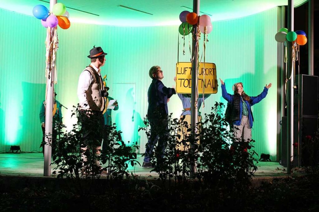 Todtnau erffnet die  Fasnacht  auf dem Rathausplatz.  | Foto: Manuel Hunn