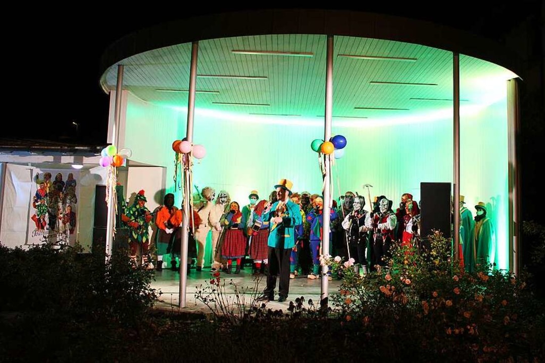 Todtnau erffnet die  Fasnacht  auf dem Rathausplatz.  | Foto: Manuel Hunn