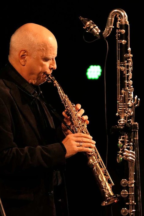 Matthias Stich am Sopran-Saxophon  | Foto: Hans-Peter Mller