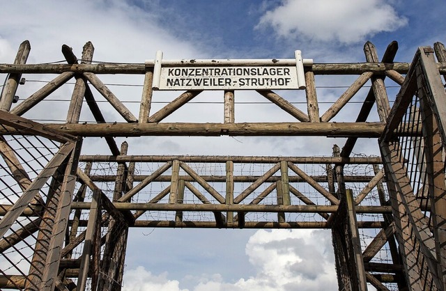 Das ehemalige Konzentrationslager Natz...ner vom Bunten Haus initiierten Fahrt.  | Foto: Patrick Seeger