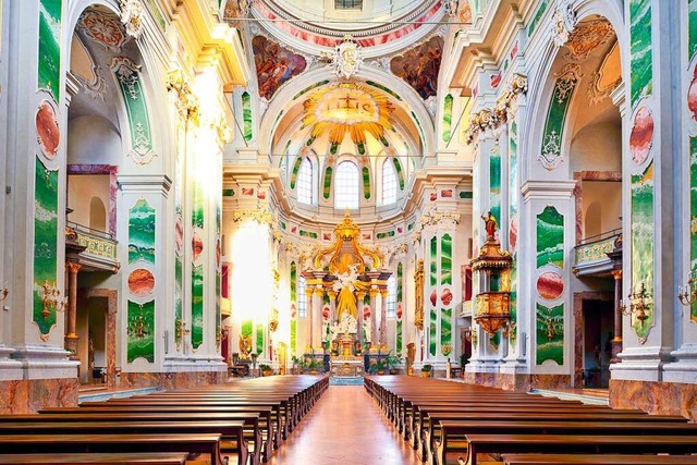 Bedeutende Barockkirche: die Jesuitenkirche  | Foto: FRANCESCO CAROVILLANO