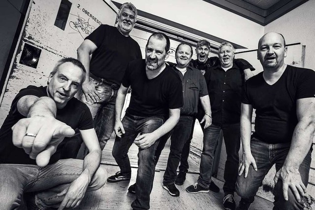 Die Rheinfelder Rockmusik-Band Bigamie...&#8222;Jetzt&#8220; wieder voll durch.  | Foto: Dirk Wetzel