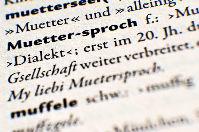Dialekt ist vor allem in den Stdten s...geworden. Dabei hat er viele Vorteile.  | Foto: Tobias Kleinschmidt