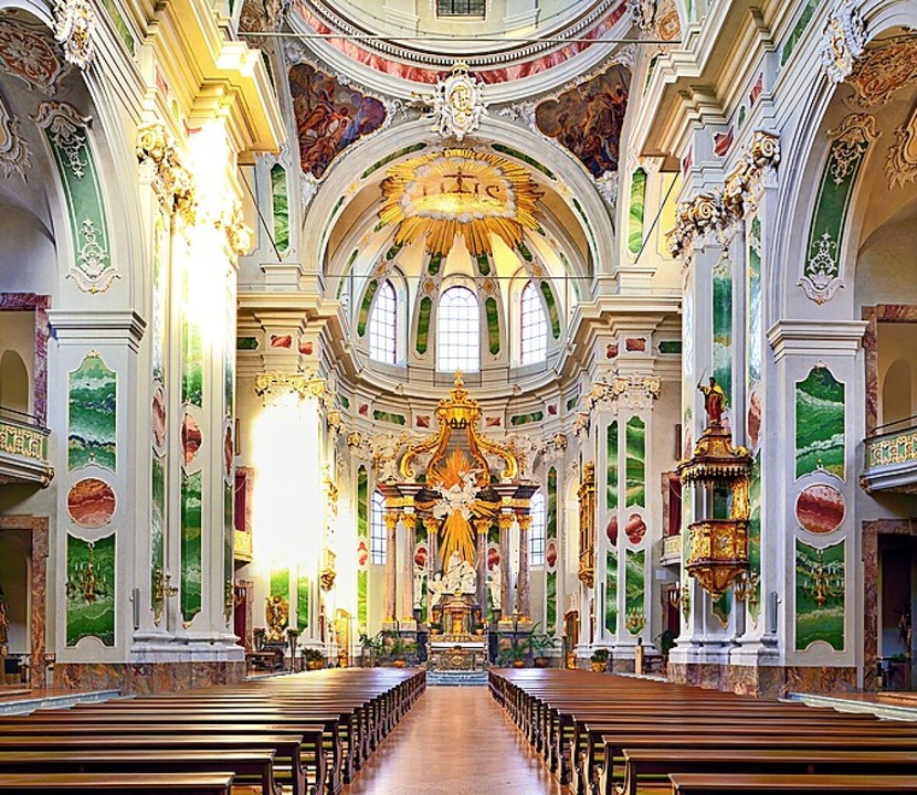 Bedeutende Barockkirche: die Jesuitenkirche  | Foto: FRANCESCO CAROVILLANO