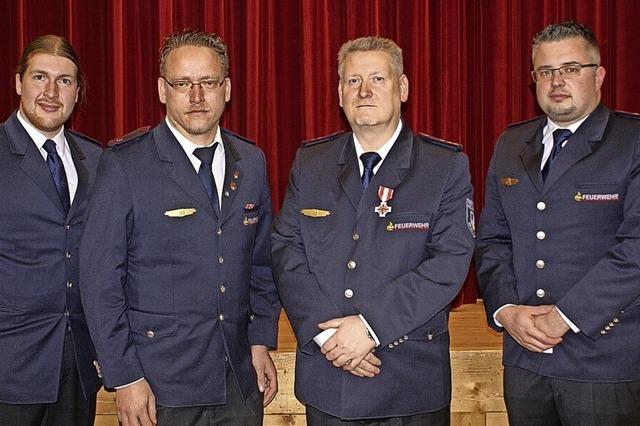 Tobias Ücker bleibt Kommandant der Rickenbacher Feuerwehr