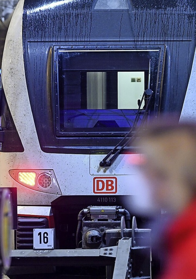 Ein Zug der Deutschen Bahn  | Foto: Hendrik Schmidt (dpa)