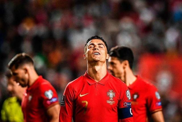 Die Portugiesen müssen um ihren WM-Start 2022 bangen