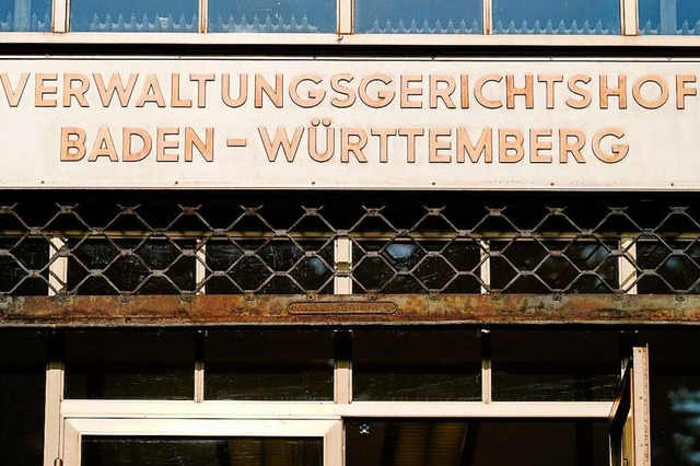 Der Verwaltungsgerichtshof in Mannheim...rwaltungsgericht in Baden-Wrttemberg.  | Foto: Uwe Anspach (dpa)