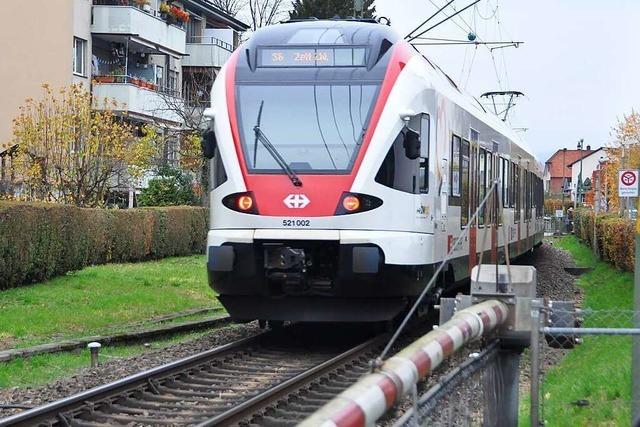 Der Ausbau der Wiesentalbahn von Basel nach Lrrach bewegt Riehen
