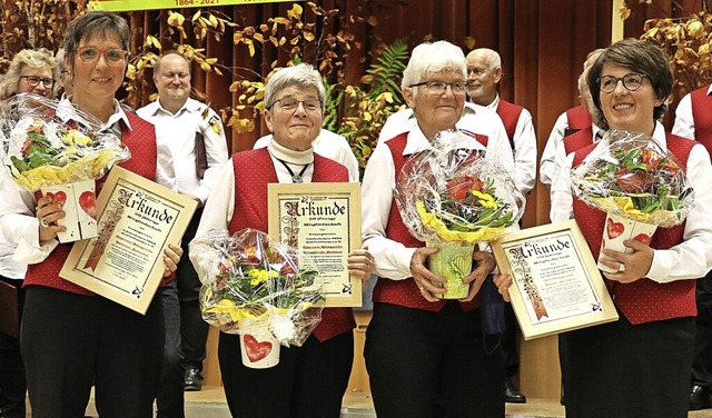 Sie waren 2001 Damen der ersten Stunde...Kaiser, Monika Gold und Anita Seidler.  | Foto: Dorothe Kuhlmann