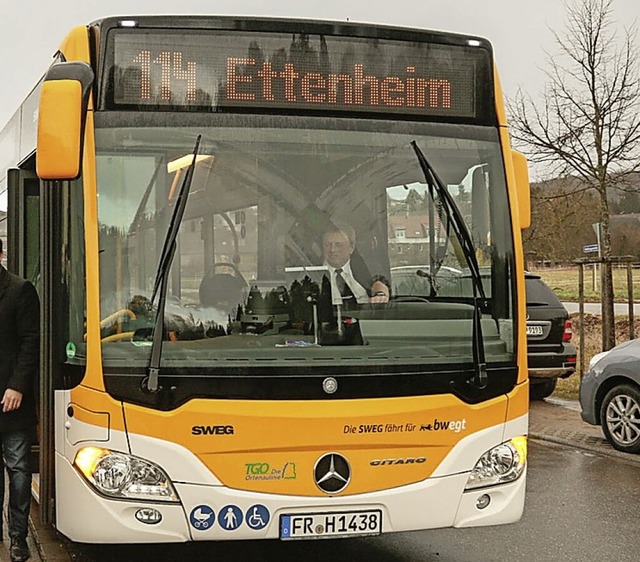 Die Buslinie 114 soll durch einen Brgerbus ersetzt werden.  | Foto: Sandra Decoux-Kone