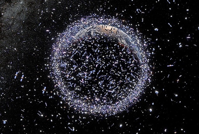 Weltraumschrott umkreist die Erde.   | Foto: ID&Sense/ONiRiXEL