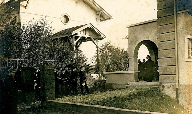 Evangelische Kirche und Pfarrhaus in L...neuer Zugang samt Fahrstuhl eingebaut.  | Foto: Stadtarchiv Laufenburg