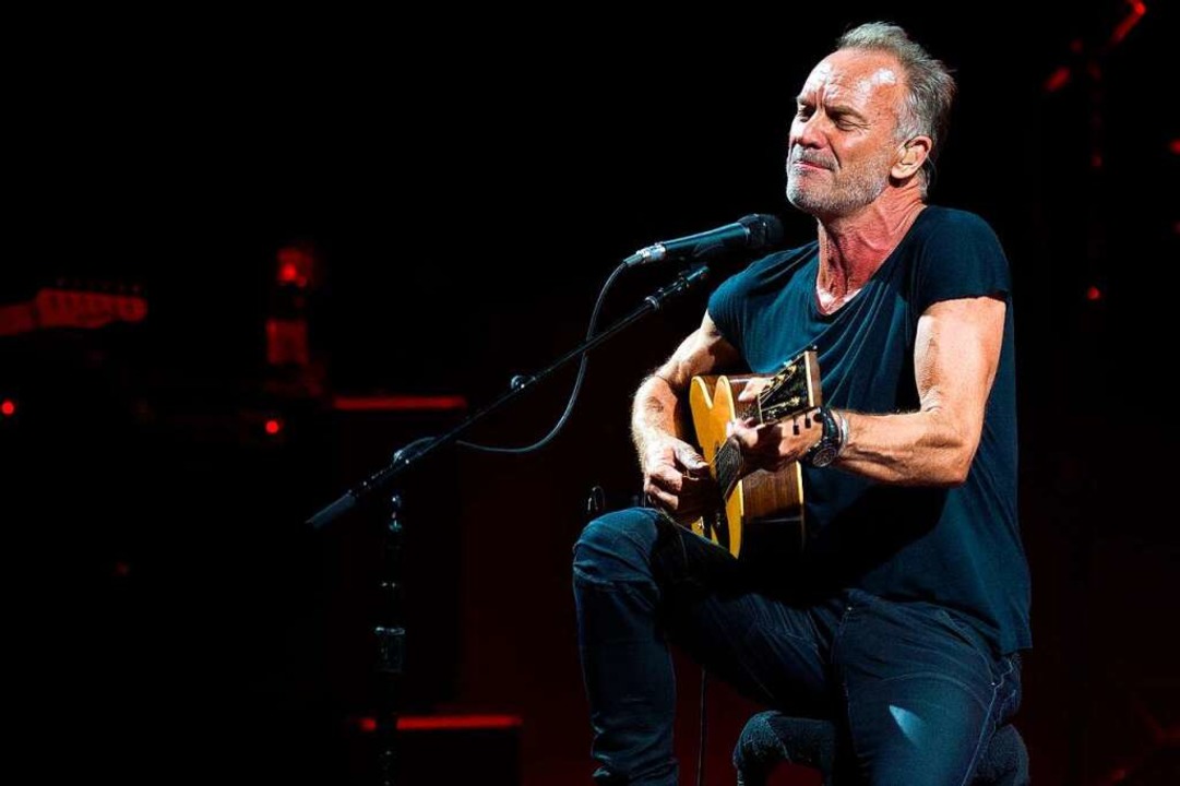 Bleibt optimistisch: der britische Musiker Sting  | Foto: JORGE GUERRERO (AFP)